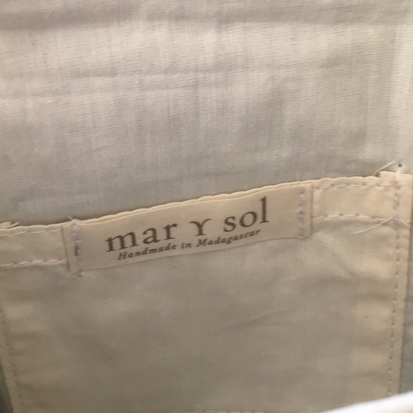 Mar Y Sol Raffia Clutch - Picture 2 of 3